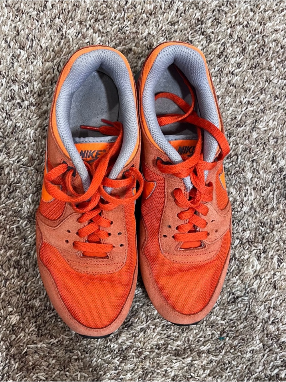 Nike Air Pegasus 89 Team Orange Mens Size 8 Activewear Mesh - Picture 4 of 8